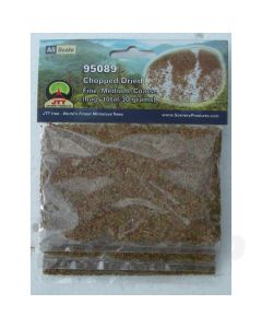 Chopped Dried leaves, Fine, Med, Coarse - 9 cubic in. (147.48 cubic cm) per pack