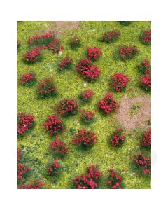 Flowering Meadow Red, 5x7in, Sheet