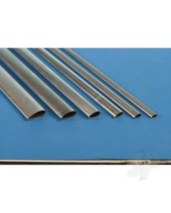 .313in (5/16) Aluminium Streamline Tube .014in Wall (36in long) (Bulk Pack of 5 Items)
