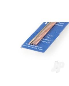 .063in (1/16) Copper Round Rod (12in long) (3 pcs)