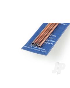 .094in (3/32), .156 (5/32), .125 (1/8) Soft Bendable Copper Tube (12in long) (3 pcs)