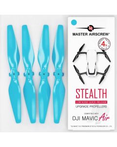 5.3x3.3 STEALTH Multirotor Propeller Set, 4x Blue for DJI Mavic Air