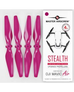 5.3x3.3 STEALTH Multirotor Propeller Set, 4x Magenta for DJI Mavic Air