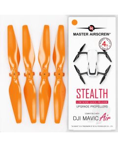 5.3x3.3 STEALTH Multirotor Propeller Set, 4x Orange for DJI Mavic Air
