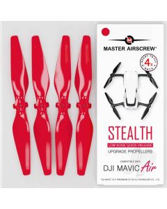 5.3x3.3 STEALTH Multirotor Propeller Set, 4x Red for DJI Mavic Air