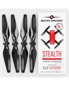 4.7x2.9 STEALTH Multirotor Propeller Set, 4x Black for DJI Spark