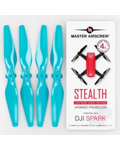 4.7x2.9 STEALTH Multirotor Propeller Set, 4x Blue for DJI Spark