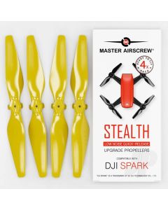 4.7x2.9 STEALTH Multirotor Propeller Set, 4x Yellow for DJI Spark