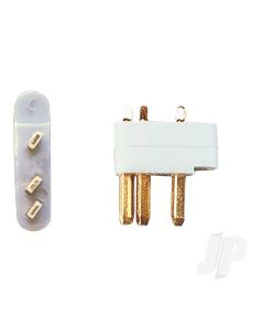 3-Pin Servo Plugs 5 pcs (MPX)