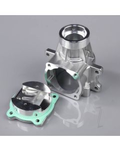 Crankcase Lower and Backplate (fits 20cc RE)