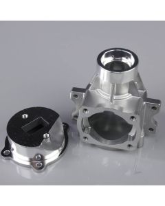 Crankcase Lower and Backplate (fits 26cc RE)