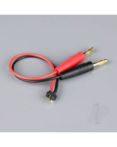 Charge Lead, 4mm Bullet to Mini Deans Male, 18AWG, 150mm (ESC End)