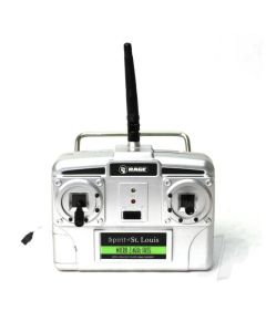 Micro 4-Channel Airplane TX with 200mAh Charger, Mode 2 (Spirit of St. Louis)
