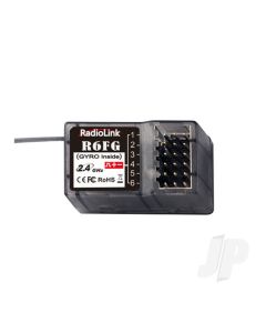 R6FG 6-Channel Surface Receiver with Gyro Function
