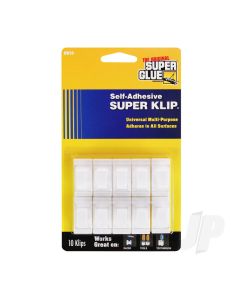 Self Adhesive Super Klip (10/pkg)