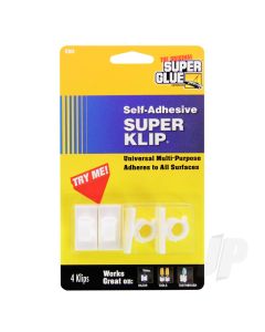 Self Adhesive Super Klip (4 pcs)