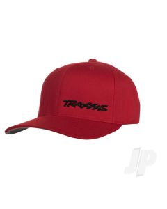 Flex Hat Curve Bill Red / Black L / XL Traxxas Logo