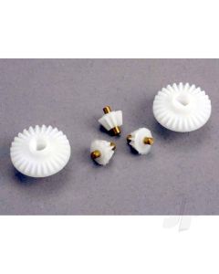 Differential bevel gear Set (3-Small & 2-large side bevel gears)