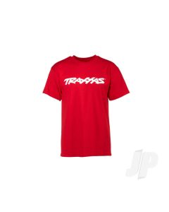 Red Tee Traxxas Logo Large