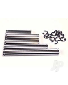 Suspension pin Set, hard chrome ( with E-clips)