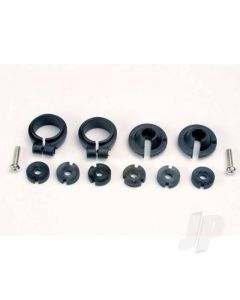 Piston head Set, (2 Sets of 3 types) / shock collars (2 pcs) / spring retainers (2 pcs)