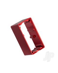 Servo case, aluminium (Red-anodised) (middle) (for 2255 servo)