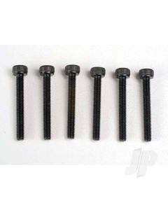 Header screws, 3x23mm cap hex screws (6 pcs)