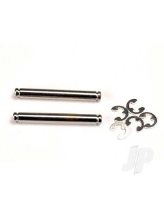 Suspension pins, 26mm (kingpins) (2 pcs) / E-clips (4 pcs)