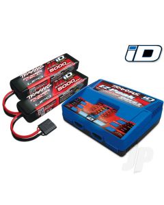 iD Completer Pack with 1x EZ-Peak Dual Charger & 2x LiPo 3S 5000mAh Battery