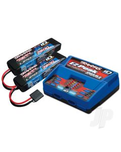 iD Completer Pack with 1x EZ-Peak Dual Charger & 2x LiPo 2S 7600mAh Battery