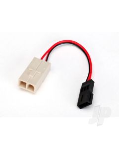 Adapter, Molex to Traxxas receiver battery pack (for charging) (1pc)