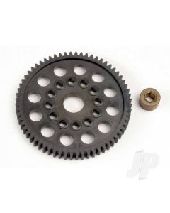 Spur gear (64-Tooth) (32-Pitch) with bushing