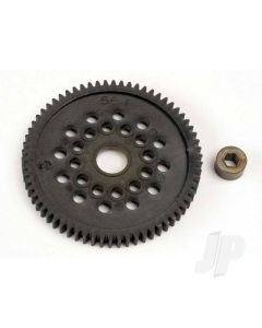 Spur gear (66-Tooth) (32-Pitch) with bushing
