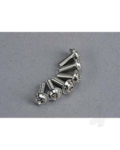 Motor screws (3x8mm washerhead machine) (6 pcs)
