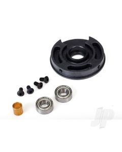 Rebuild kit, Velineon 3500 (includes plastic endbell, 5x11x4mm ball bearings (2 pcs), 2.5x5mm BCS ( with threadlock) (4 pcs), Rear bushing)