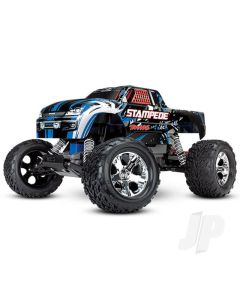 BlueX Stampede 1:10 2WD RTR Monster Truck (+ TQ 2-ch, XL-5, Titan 550, 7-Cell NiMH, DC charger)