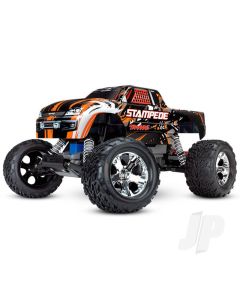 Orange Stampede 1:10 2WD RTR Electric Monster Truck (+ TQ 2-ch, XL-5, Titan 550, 7-Cell NiMH, DC charger)