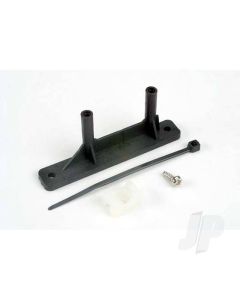 Speed control mounting plate / cable tie-down