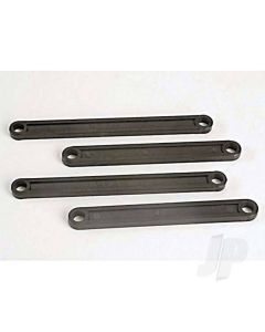 Camber link Set (plastic / non-adjustable) (Front & Rear) (black)