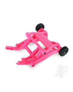 Wheelie bar, assembled (pink) (fits Slash, Bandit, Rustler, Stampede series)
