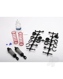 Ultra shocks (grey) (Long) (complete with spring pre-load spacers & springs) (2 pcs)