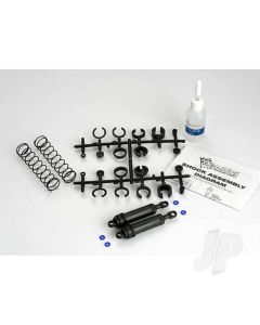 Ultra shocks (black) (XX-Long) (complete with spring pre-load spacers & springs) (Rear) (2 pcs)