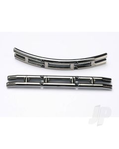 Bumpers, black chrome (Front & Rear)