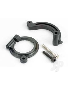 Brake support bracket / brake band / 3x25mm roundhead machine screw (1pc) / 3x16mm cap hex screw