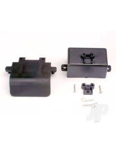 Bumper (Rear) / battery box / Body clips (2 pcs), EZ-Start mount, 3x10CST (2 pcs)