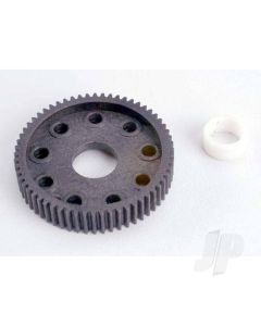 Differential gear (60-tooth) / PTFE-coated Differential bushing