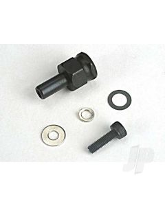 Adapter nut, clutch / 3x10mm cap scre with washer / split washer (not for use with IPS Crankshafts)