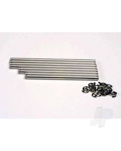 Suspension pin Set, stainless Steel ( with E-clips)