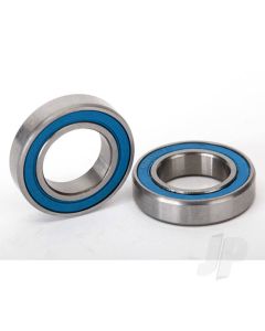 Ball bearings, Blue rubber sealed (12x21x5mm) (2 pcs)