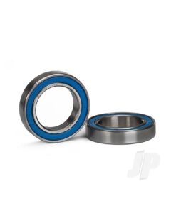 Ball bearing, Blue rubber sealed (15x24x5mm) (2 pcs)